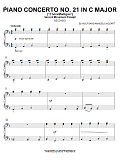 Piano Concerto No. 21 in C Major ("Elvira Madigan"), Second Movement Excerpt