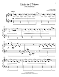 Etude In C Minor