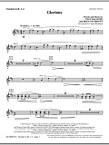 Glorious - Clarinet 1 & 2