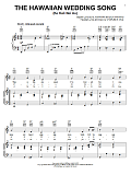 The Hawaiian Wedding Song (Ke Kali Nei Au)