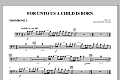 For Unto Us A Child Is Born - Trombone 2