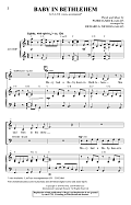 Baby In Bethlehem (arr. Richard A. Nichols)