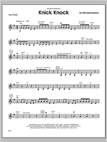 Knick Knock - Violin 1 