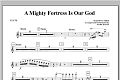 A Mighty Fortress Is Our God - Flute