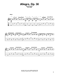 Allegro Op. 30