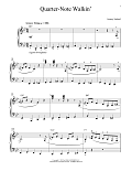 Quarter-Note Walkin'