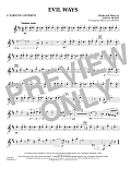 Evil Ways - Eb Baritone Saxophone
