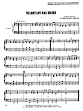 Voluntary and March - Piano Accompaniment