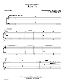 Rise Up (arr. Mac Huff) - Synthesizer 