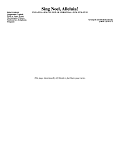 Sing Noel, Alleluia! - Percussion 1-3