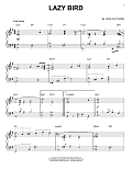 Lazy Bird (arr. Brent Edstrom)