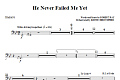 He Never Failed Me Yet (orch. Keith Christopher) - Timpani