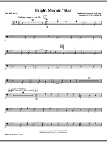 Bright Mornin' Star - Double Bass 