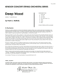 Deep Wood - Full Score