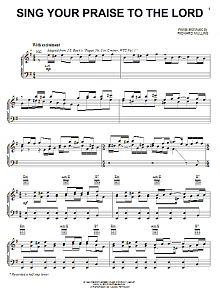 Sing Your Praise To The Lord 