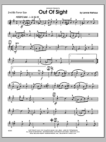 Out Of Sight - Tenor Sax 2 