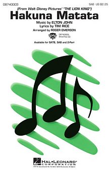 Hakuna Matata (from Disney's The Lion King) (arr. Roger Emerson) 