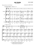 I'm Yours (arr. Kirby Shaw)