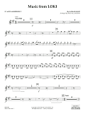 Music from "Loki" (arr. Michael Brown) - Eb Alto Saxophone 2
