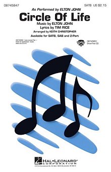 Circle Of Life (from The Lion King) (arr. Keith Christopher) 