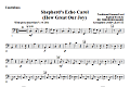 Shepherd's Echo Carol (How Great Our Joy) - Contrabass