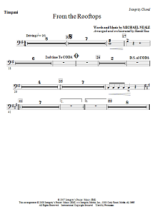 From The Rooftops - Timpani 