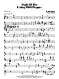 Night Of The Living Chili Pepper - Eb Baritone Saxophone