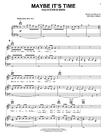 Maybe It's Time (from A Star Is Born) 