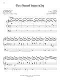 O For A Thousand Tongues To Sing