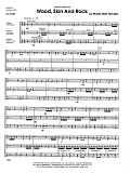 Wood, Skin And Rock - Full Score