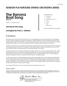 Banana Boat Song, The (Day-O) - Full Score 