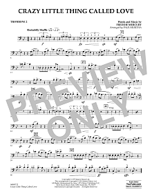 Crazy Little Thing Called Love (arr. Paul Murtha) - Trombone 2 