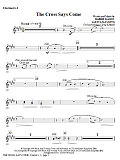 The Cross Says Come - Bb Clarinet 1,2