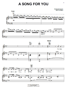 A Song For You 