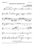 Sleep Little Lion, Sleep Little Lamb - Bb Clarinet 1 & 2