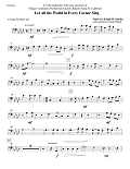 Let All the World in Every Corner Sing - Trombone