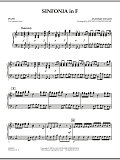 Sinfonia In F - Piano