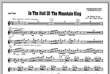 In the Hall of the Mountain King - Flute 2 
