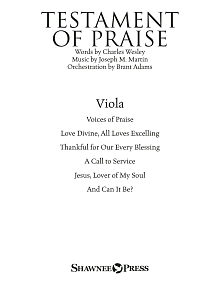 Testament of Praise (A Celebration of Faith) - Viola 