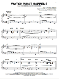 Watch What Happens [Jazz version] (arr. Brent Edstrom)