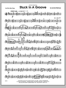 Stuck In A Groove - Alto Sax 1 
