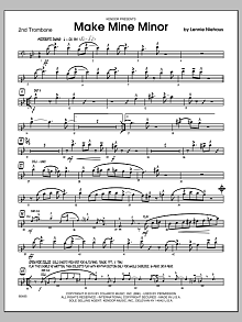 Make Mine Minor - 2nd Trombone 