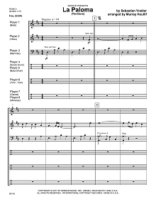 La Paloma (The Dove) - Full Score 
