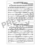 Welcome To The Jungle - Eb Alto Sax
