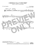 Chorale from Concord - Bb Tenor Saxophone