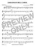 Ukrainian Bell Carol (arr. Richard L. Saucedo) - Baritone T.C.