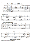 God And Country Celebration (Medley) - Violin 1 & 2