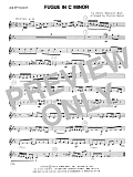 Fugue In C Minor - 2nd Bb Trumpet