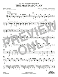 The Mandalorian (from Star Wars: The Mandalorian) (arr. Longfield) - Percussion 1