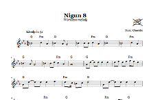 Nigun 8 (Wordless Melody) 
